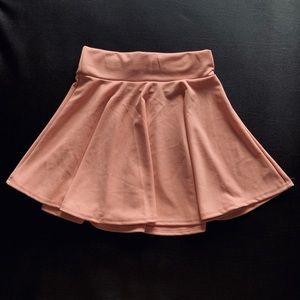 LIGHT PINK MINI SKIRT